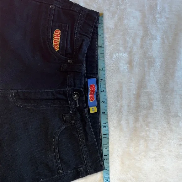 Y2K Empyre Black Baggy Skater 🛹 Loose Fit Streetwear Relaxed Grunge EUC SZ 28X26 - Picture 6 of 9